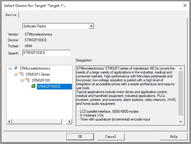 STM32F103C8 Device